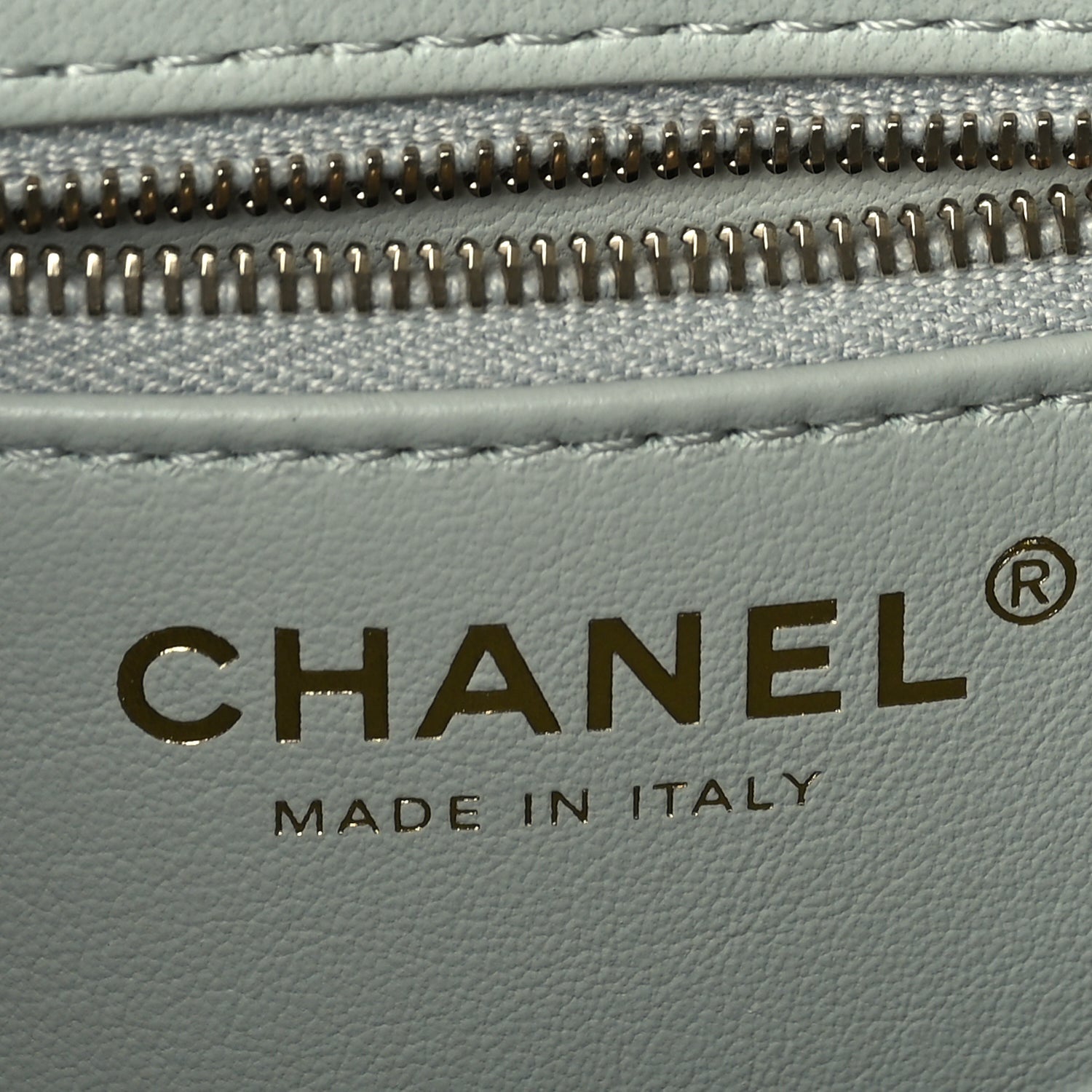 Chanel Lambskin Quilted Small Trendy Chain CC Flap Dual Handle Bag Light Blue 5 of 9