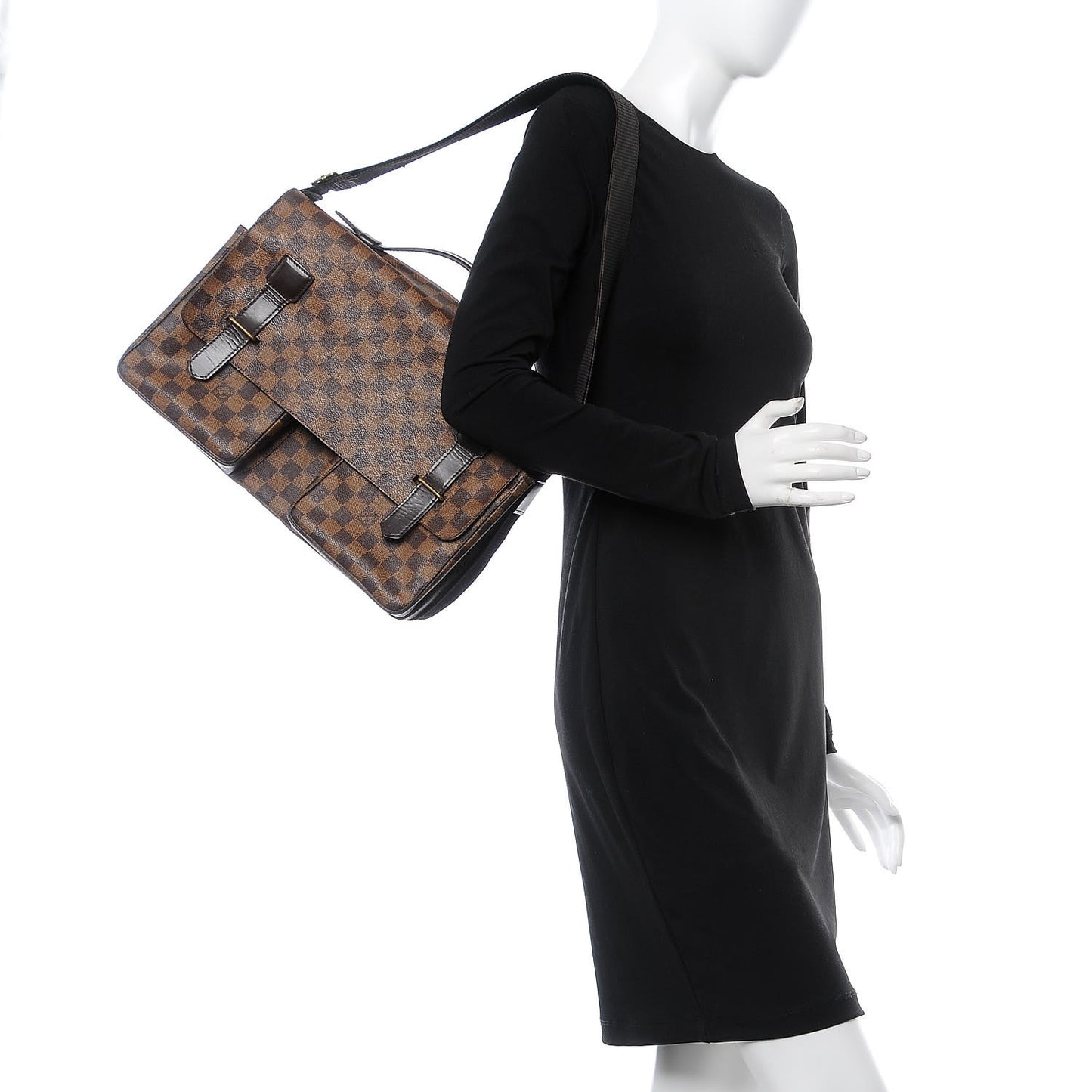 Damier Ebene Broadway Messenger Bag