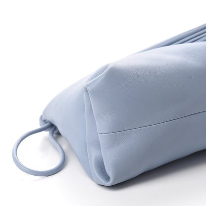 Bottega Veneta Lambskin BV Trine Clutch Ice 6 of 10