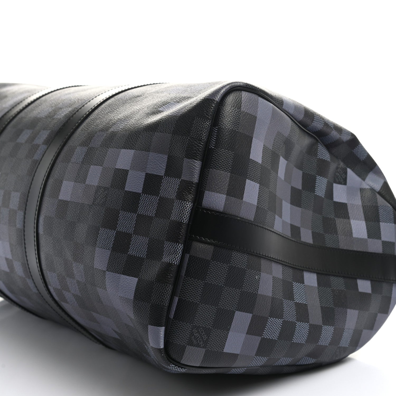 Louis Vuitton Damier Graphite Pixel Keepall Bandouliere 50 Gris 9 of 11