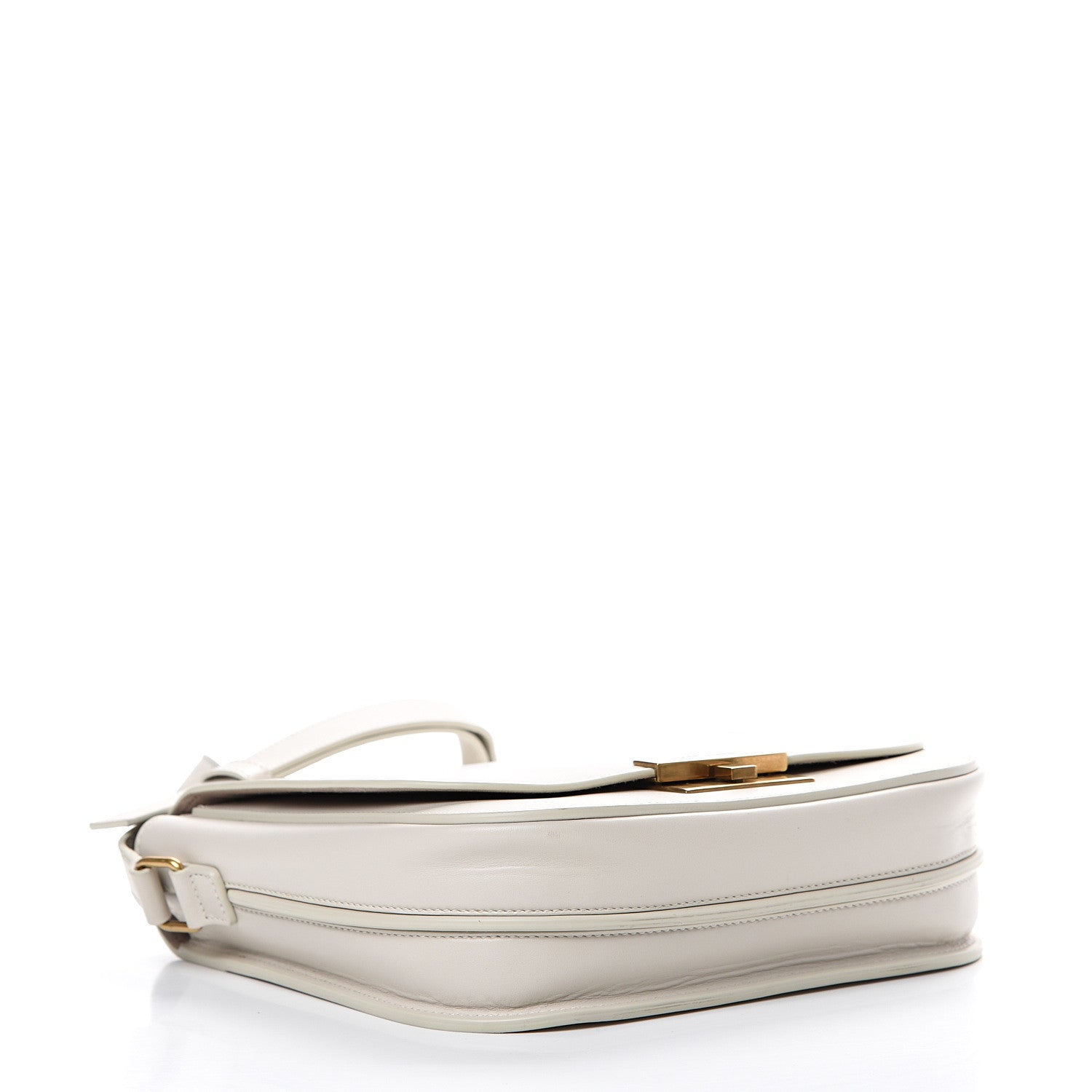 Saint Laurent Calfskin Betty Messenger White 3 of 13