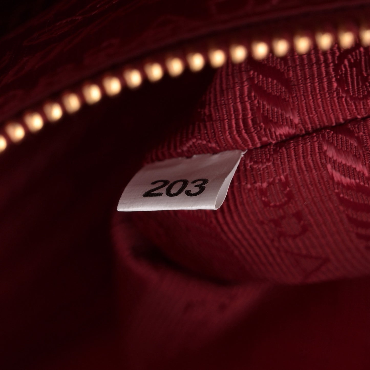 Tessuto Nylon Saffiano Crossbody Bag Rosso