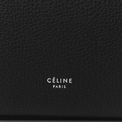Celine Supple Grained Calfskin Medium Big Bag Black 6 of 9