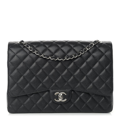 Chanel Caviar Quilted Maxi Double Flap Black 1 of 10