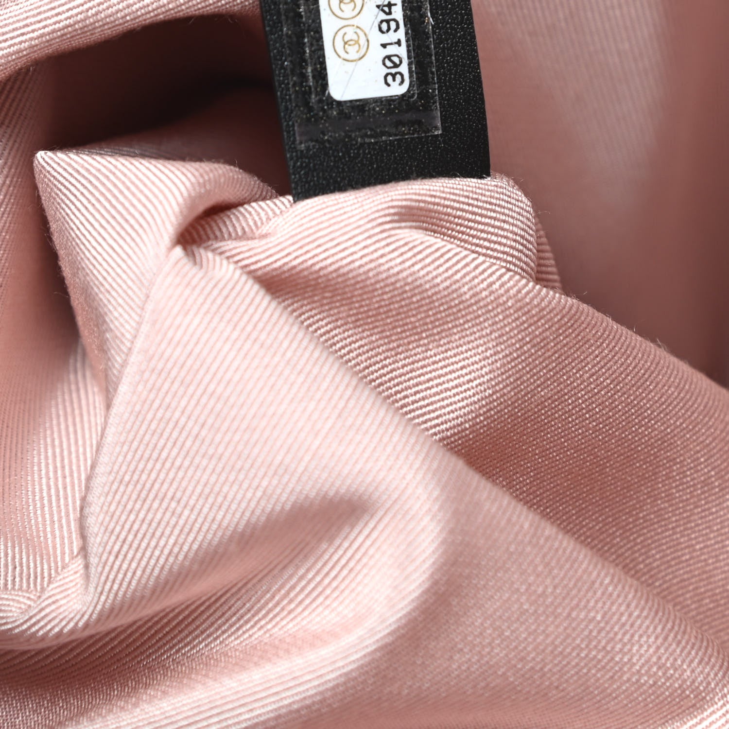 Chanel Silk Maxi Scarf Chanel 19 Flap Black Blue White 7 of 10