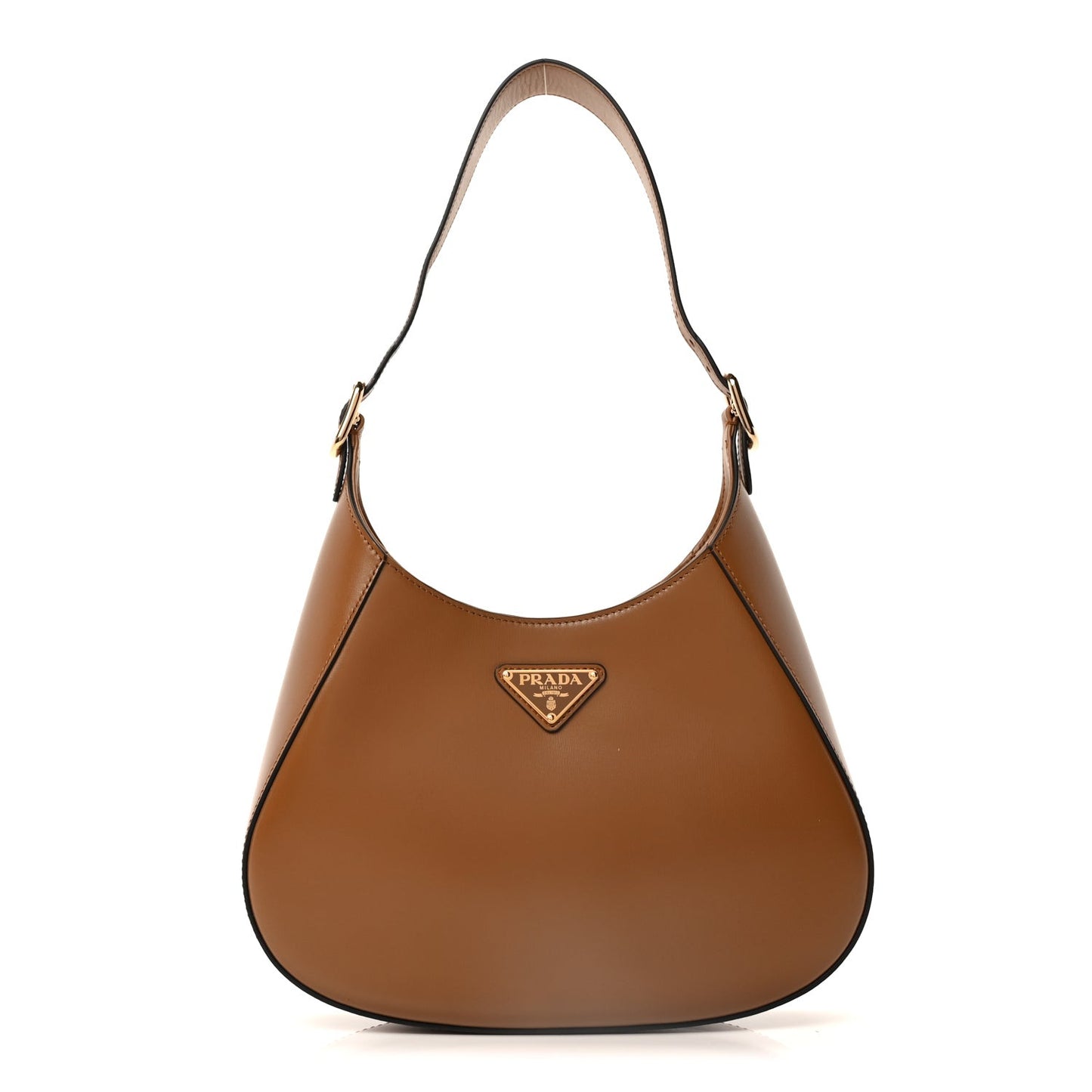 Spazzolato Cleo Adjustable Strap Shoulder Bag Cannella