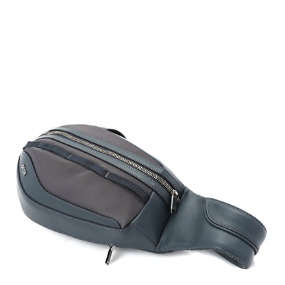 Christian Dior Calfskin Nylon Scarab Sling Bag  Grey 8 of 8