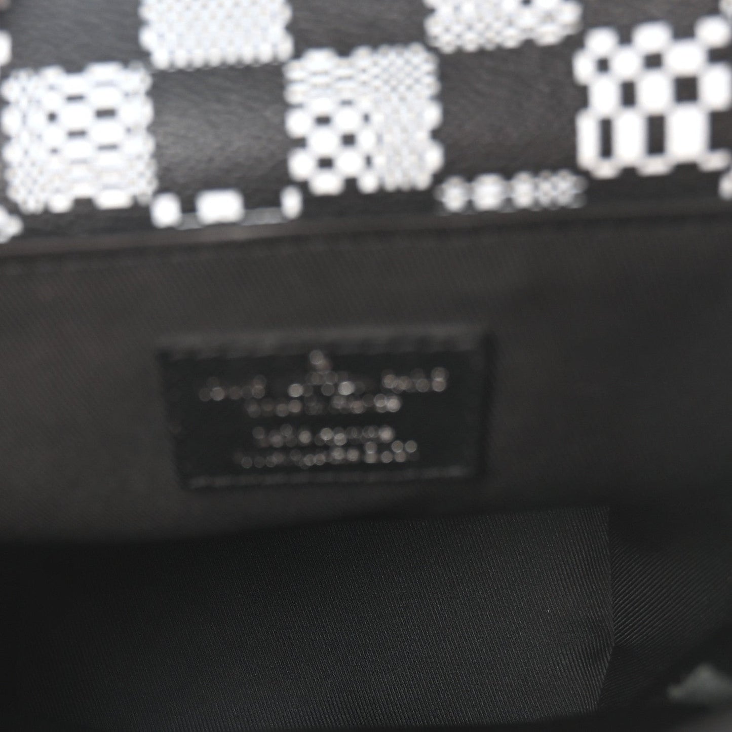 Damier Distorted Steamer XS