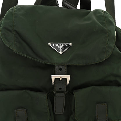 Prada Nylon Vela Small Backpack Green 8 of 17