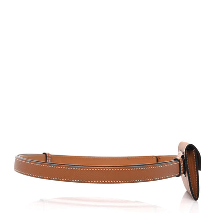 Hermes Epsom Kelly Pocket Belt Gold 2 of 6