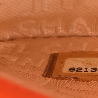 Chanel Lambskin Quilted CC Chocolate Bar Flap Orange 8 of 16