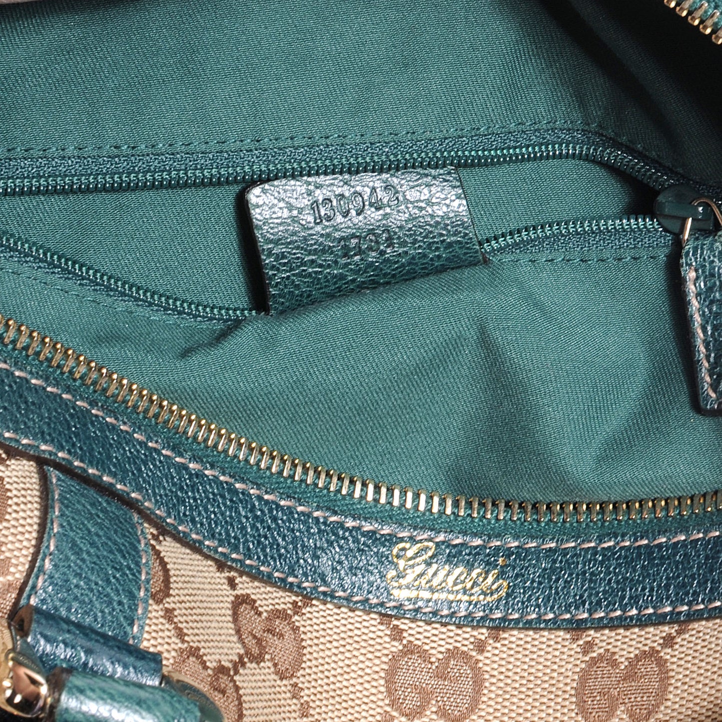 Monogram Small Abbey Boston Green