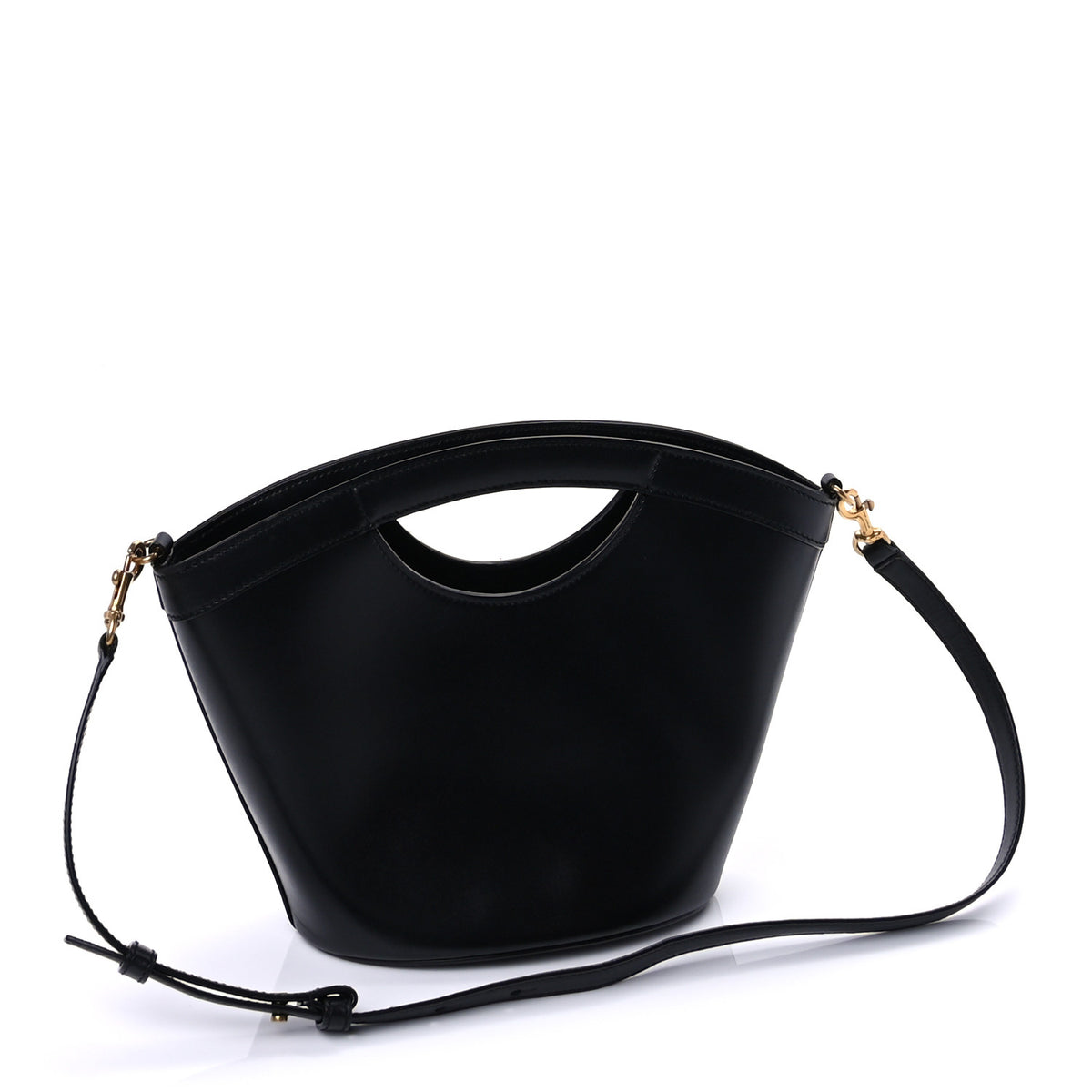 Saint Laurent Calfskin Mini Celia Tote Black 2 of 8