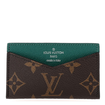 Louis Vuitton Monogram Kirigami Card Holder Insert Borneo Green 1 of 7