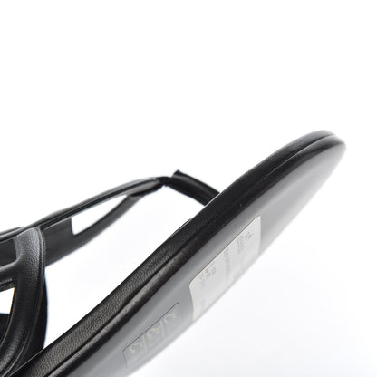 Hermes Nappa Womens Beach Sandals 37 Black 10 of 13