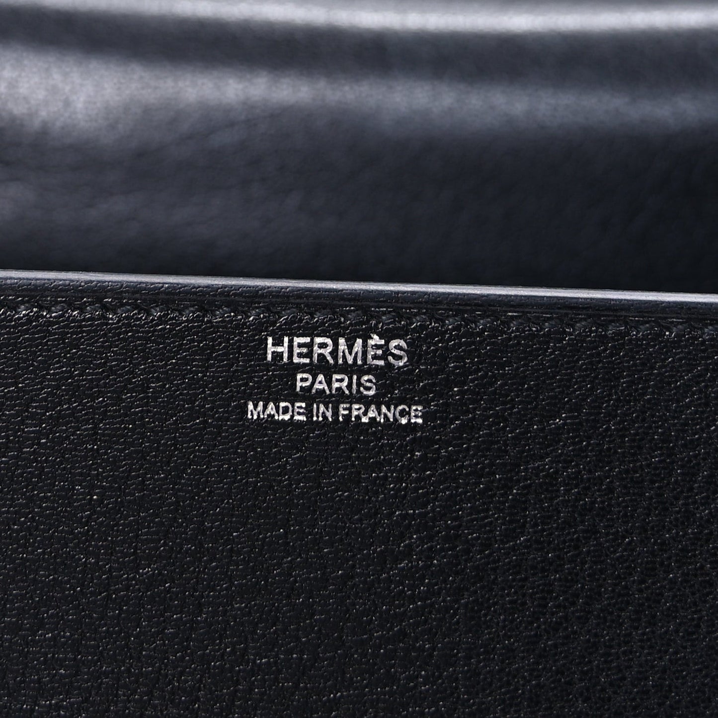 Epsom Cinhetic Boxy Top Handle Bag  Black