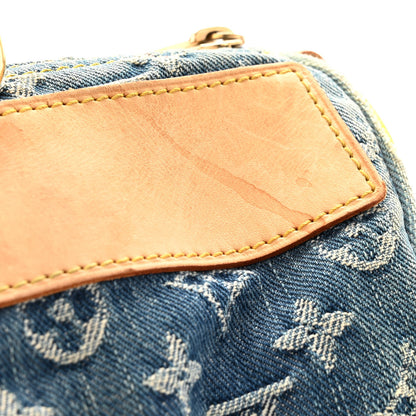 Louis Vuitton Monogram Denim Neo Speedy Blue 13 of 15