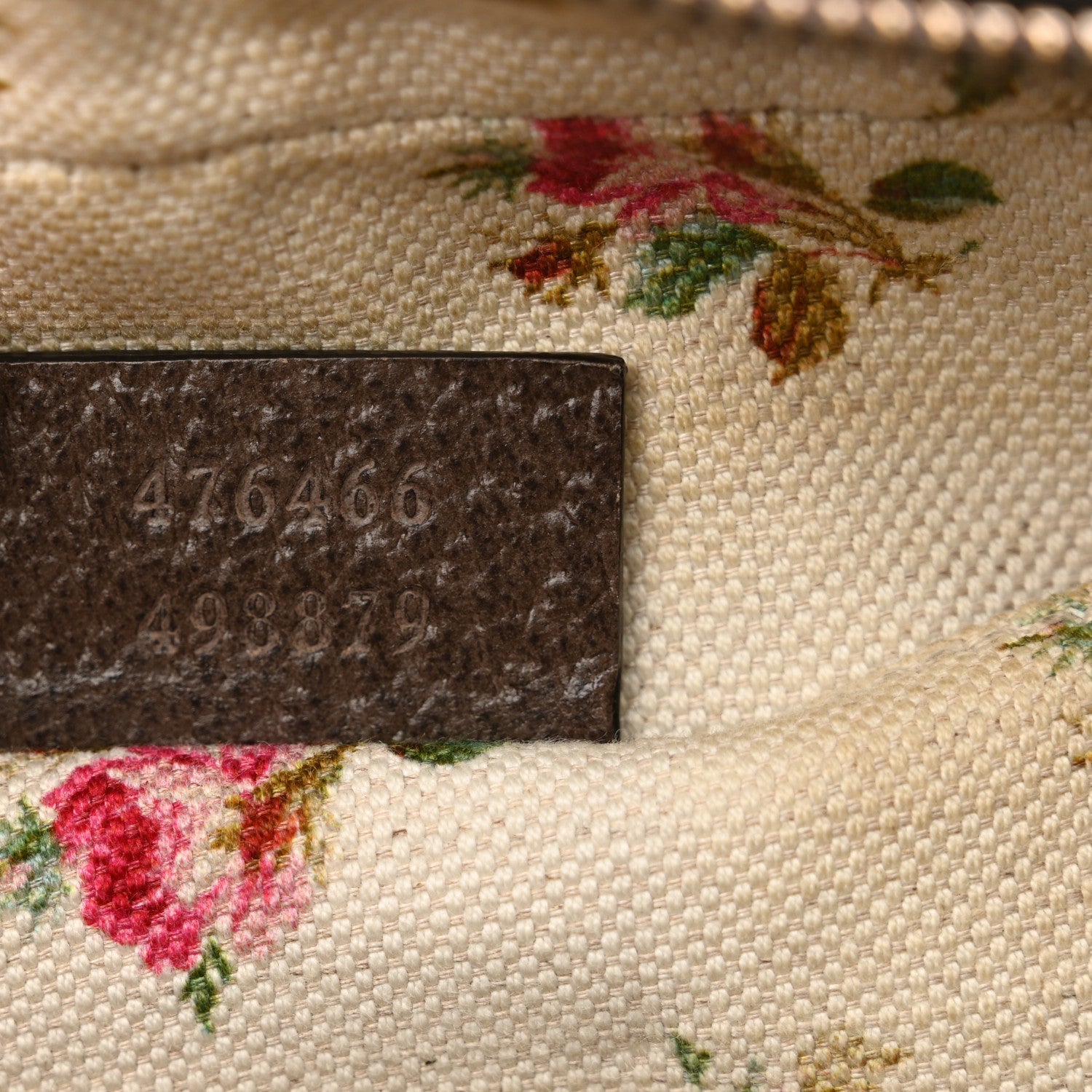 Gucci GG Supreme Monogram Web Neo Vintage Shoulder Bag Beige New Acero Crop 7 of 7