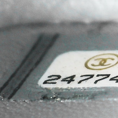 Chanel Snakeskin Mini Rectangular Flap Blue 7 of 9