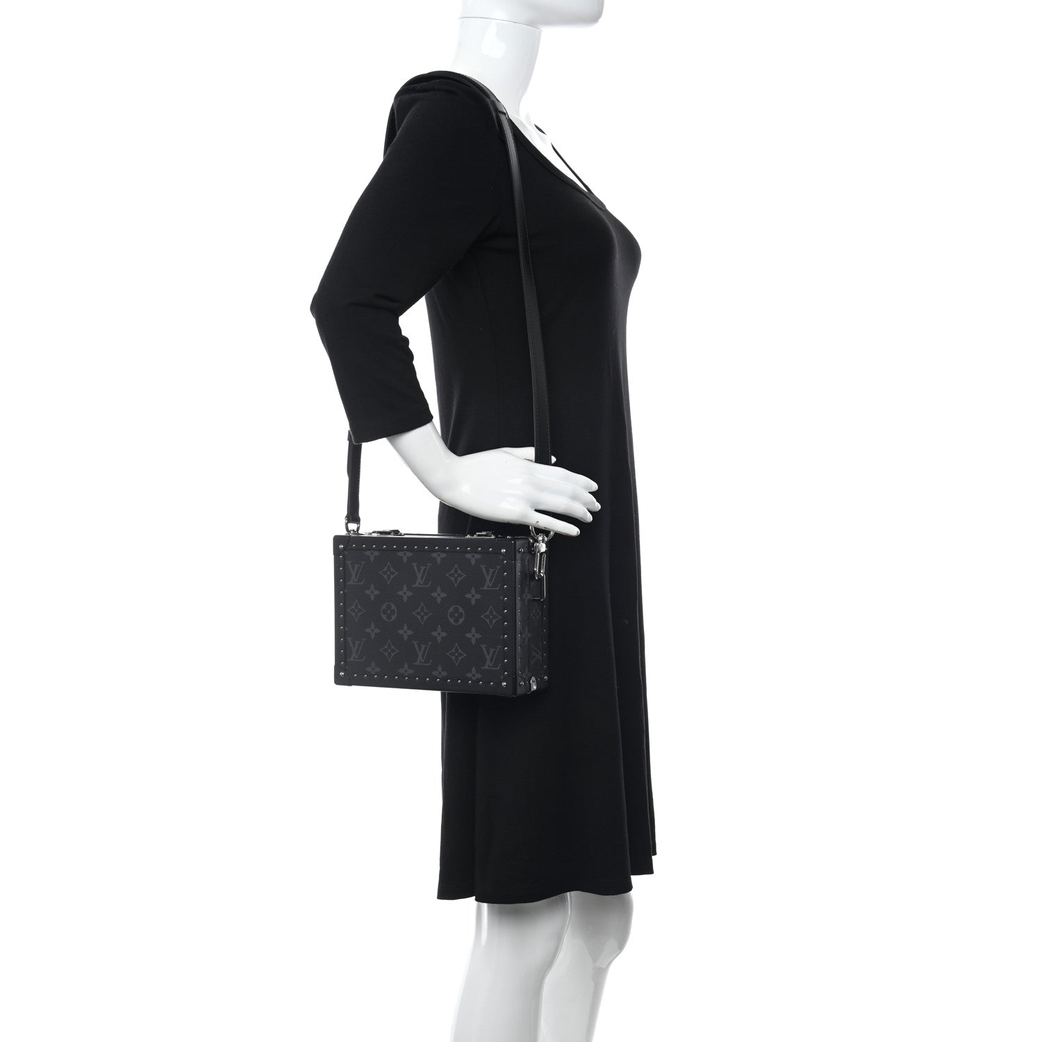 Louis Vuitton Monogram Eclipse Clutch Box 2 of 10