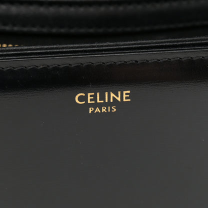 Celine Shiny Calfskin Teen Cuir Triomphe Black 6 of 12