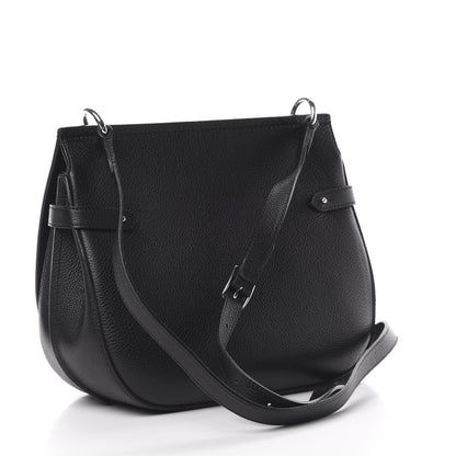 Mulberry Small Classic Grain Calfskin Amberley Satchel Black 3 of 9