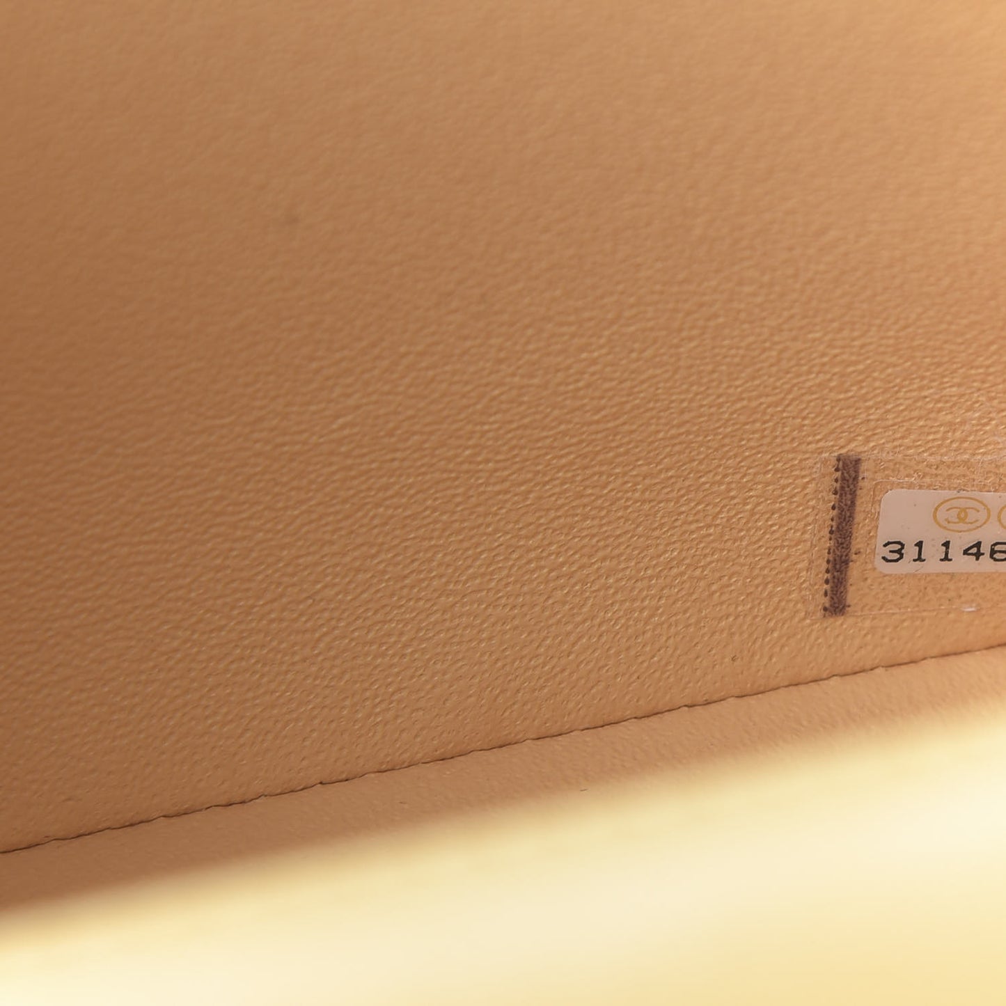 Lambskin Quilted Mini Rectangular Flap Pink Yellow