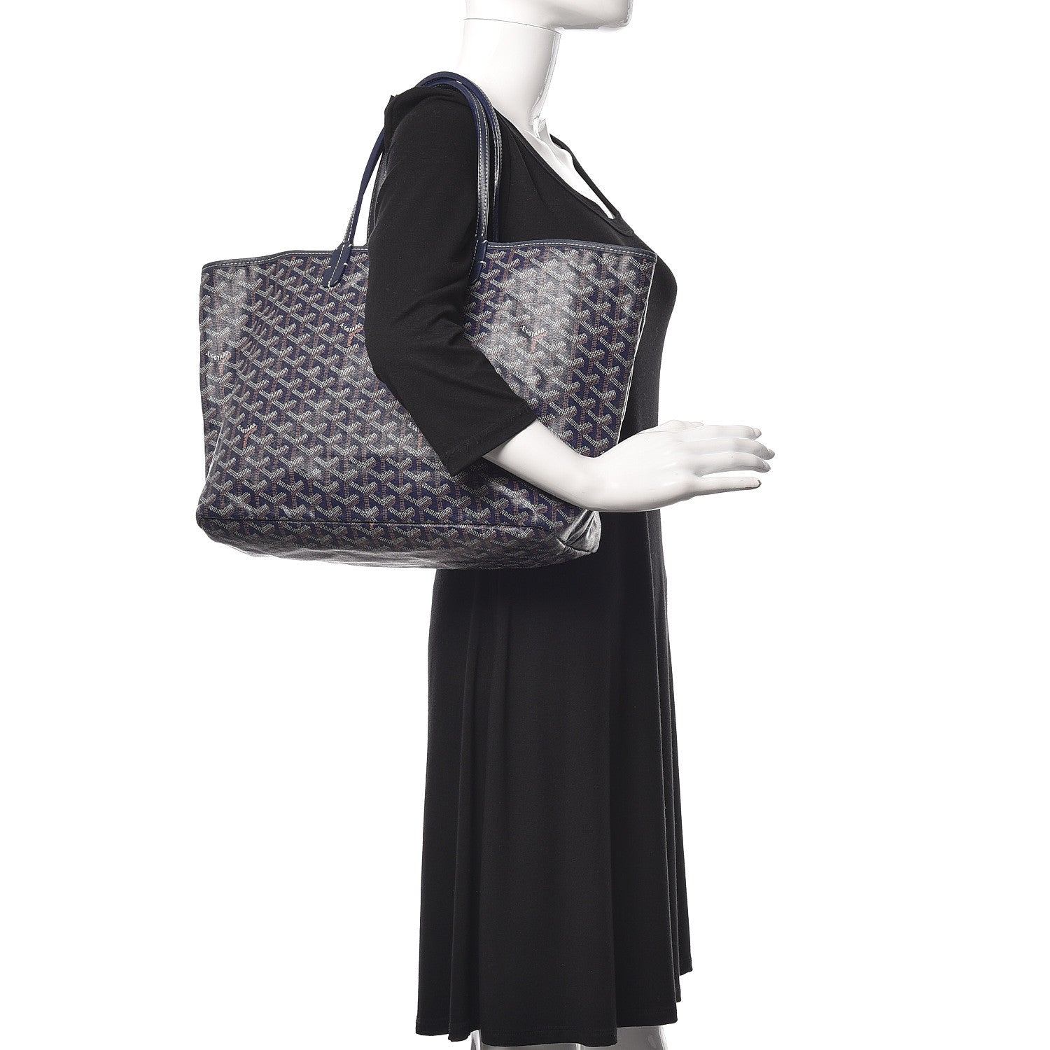 Goyard Goyardine Saint Louis PM Black 2 of 12
