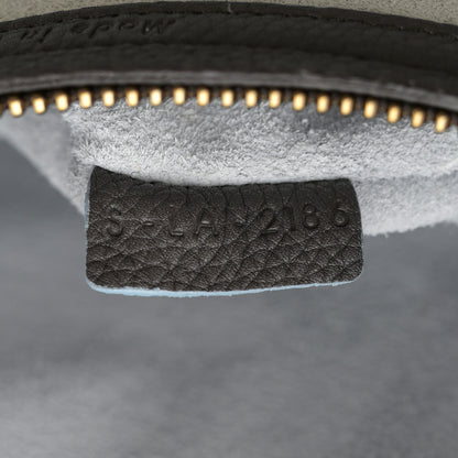 Celine Grained Calfskin Medium Phantom Luggage Grey Blue 7 of 16