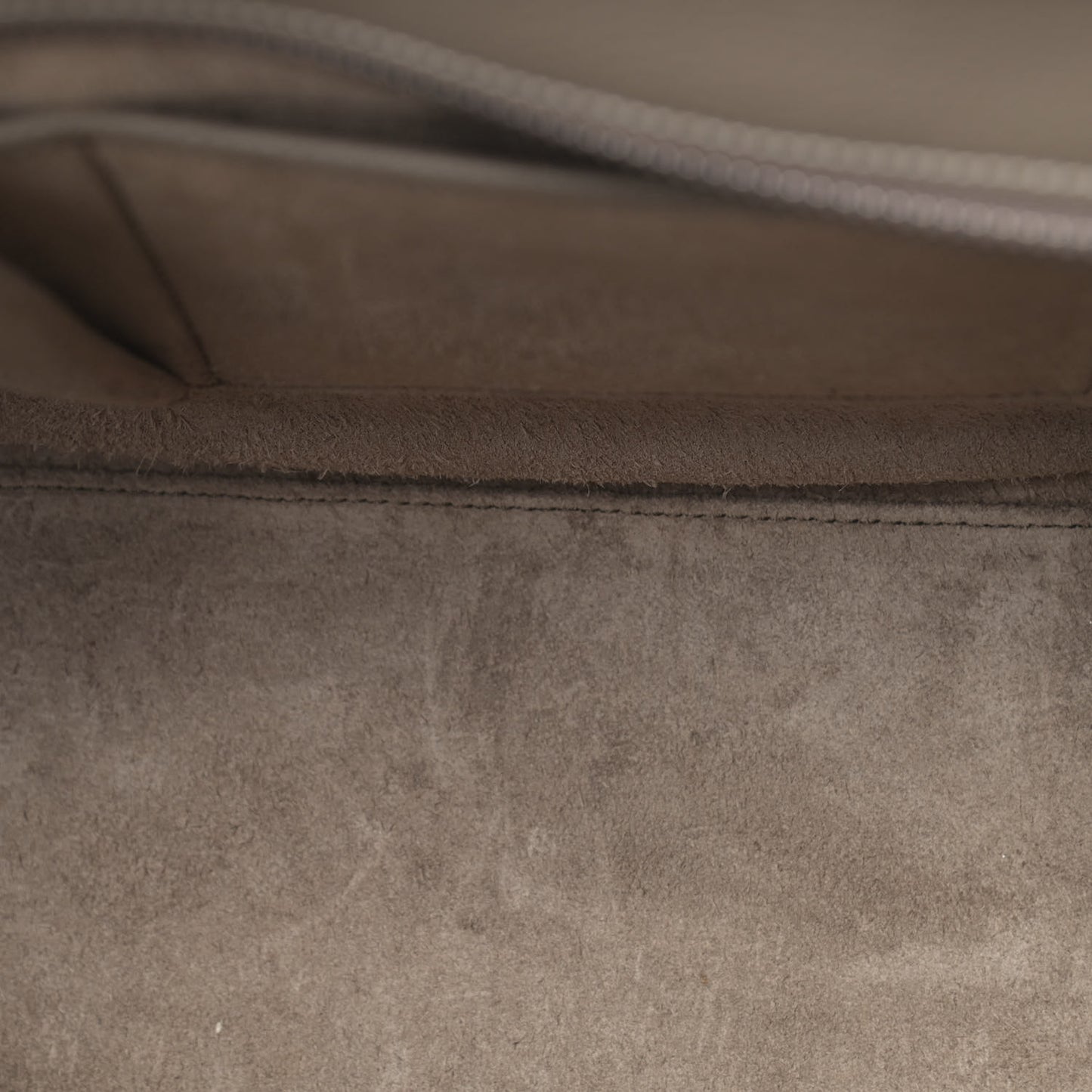 Drummed Calfskin Micro Luggage Souris