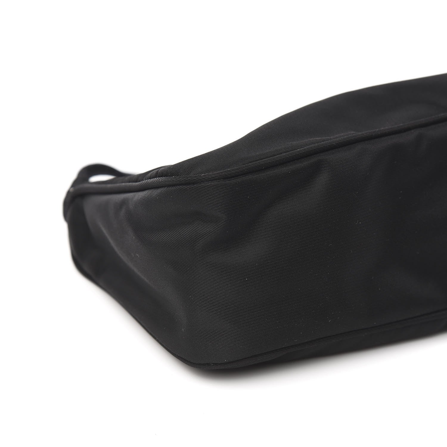 Prada Tessuto Nylon Pochette Bag Black 8 of 10