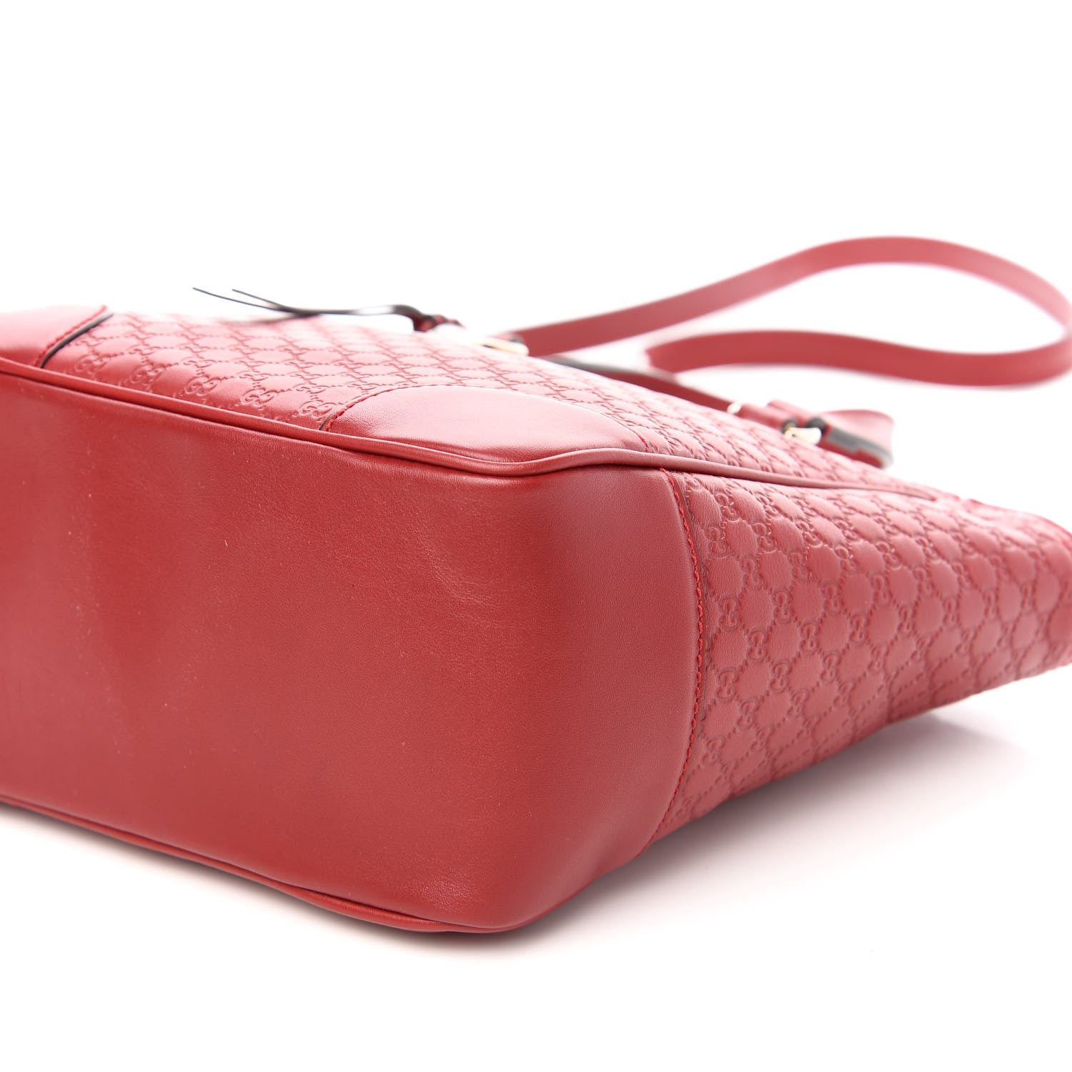 Gucci Microguccissima Small Bree Tote Red 9 of 10