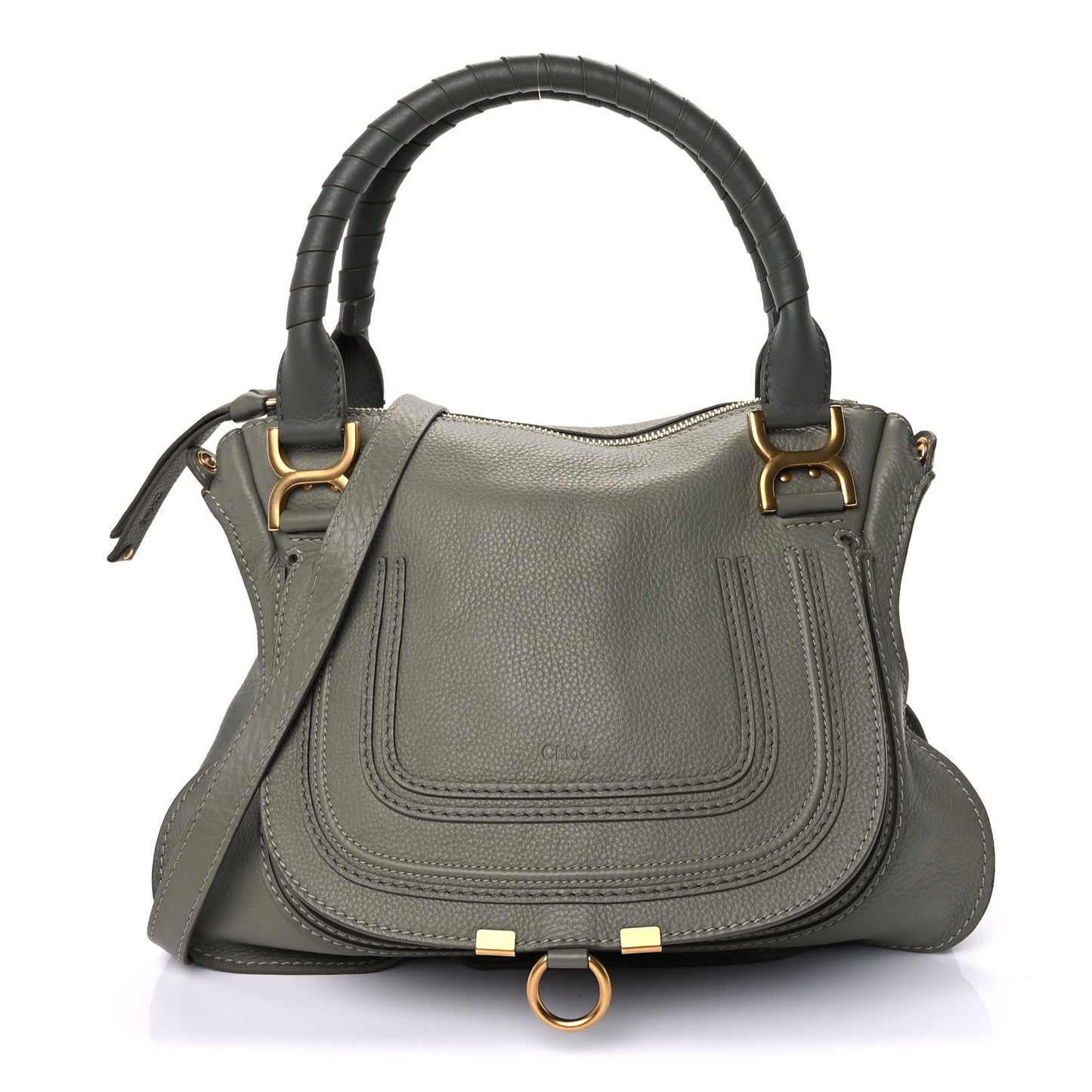 Calfskin Medium Marcie Satchel  Toscana Cypress