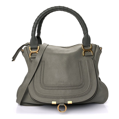 Chloe Calfskin Medium Marcie Satchel  Toscana Cypress 1 of 8