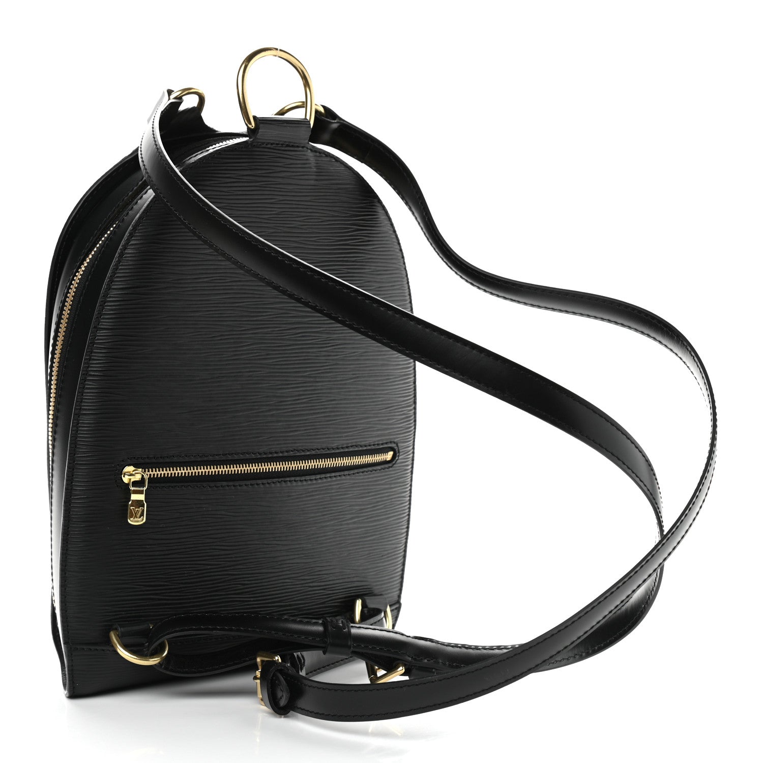 Louis Vuitton Epi Mabillon Backpack Black 3 of 8