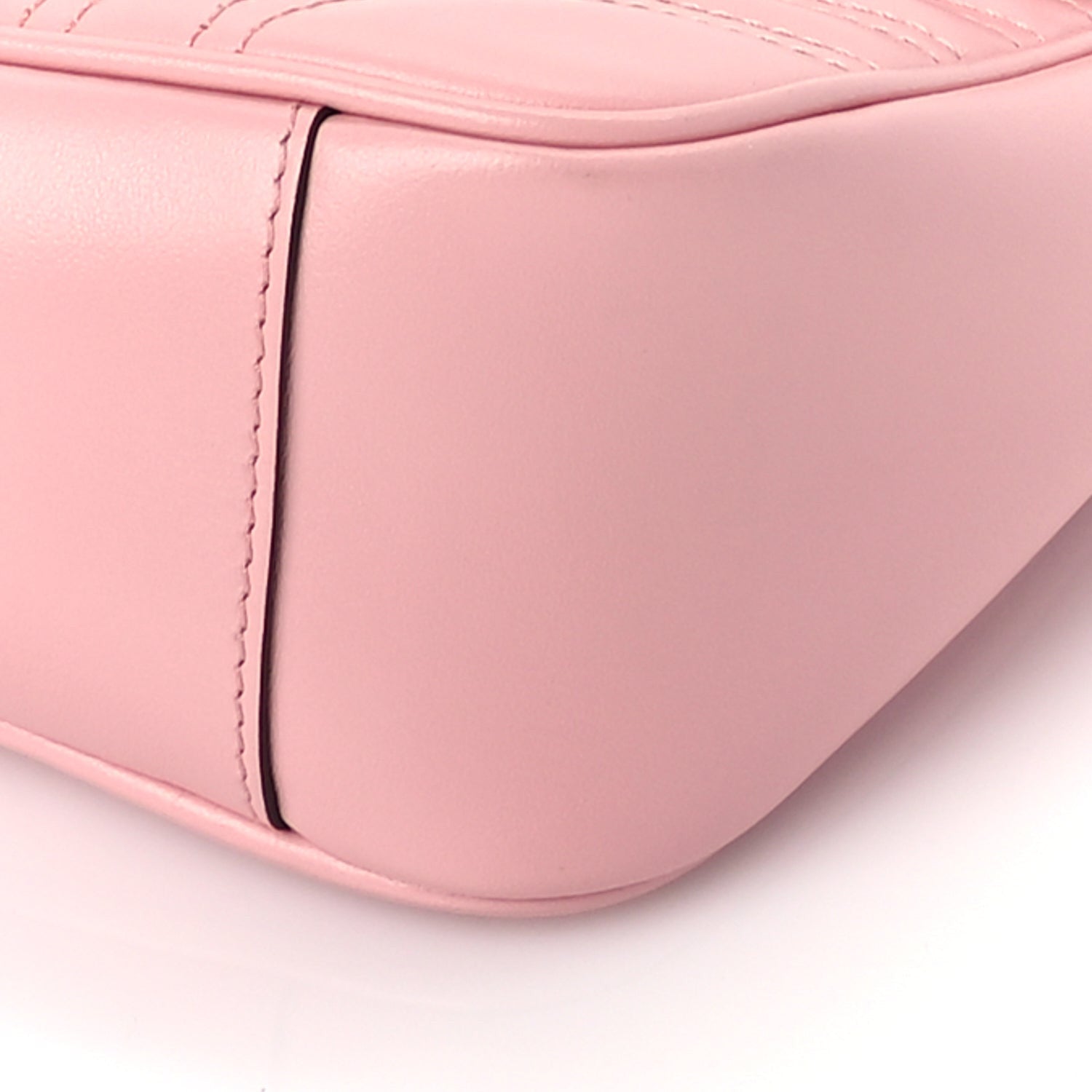 Gucci Calfskin Matelasse Small GG Marmont Shoulder Bag  Wild Rose 8 of 8