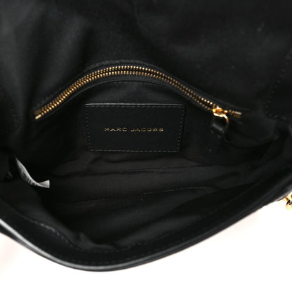 Marc Jacobs Calfskin The J Marc Shoulder Bag Black 5 of 7
