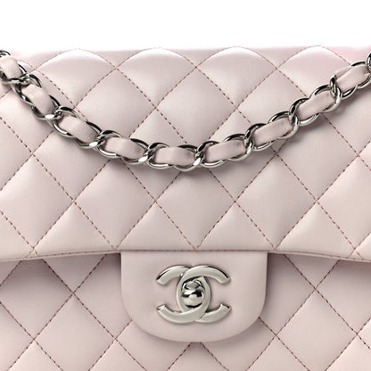 Chanel Lambskin Quilted Small Double Flap Light Pink 8 of 10