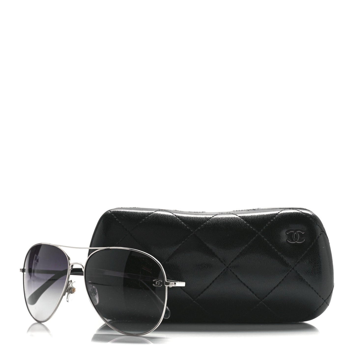 Aviator CC Sunglasses 4189-T-Q Silver