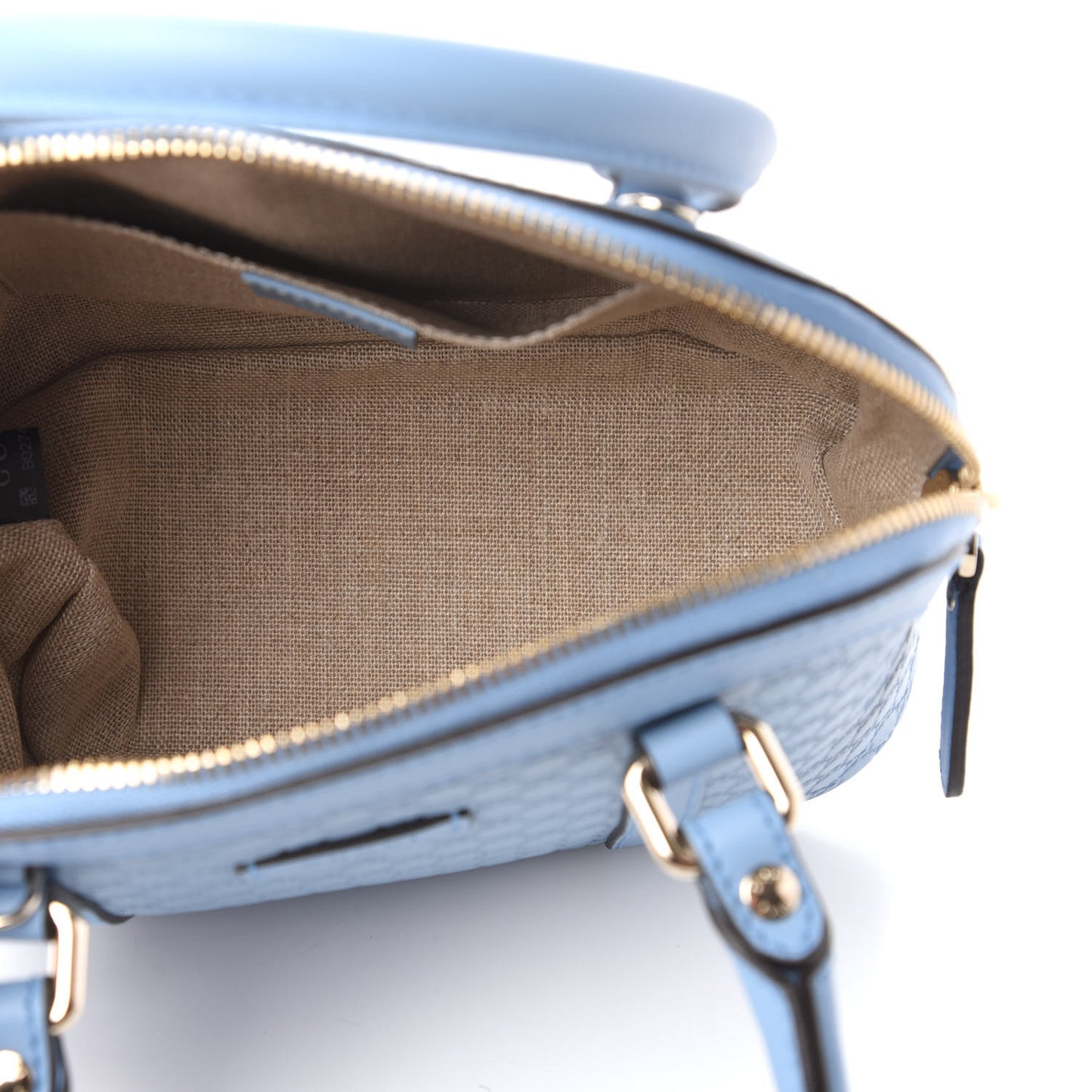 Microguccissima Mini Dome Bag Mineral Blue