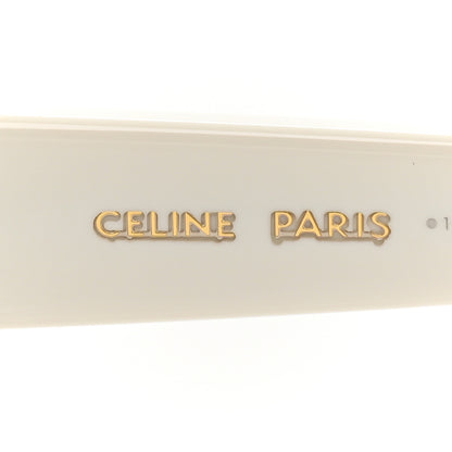 Celine Acetate Rectangular 58mm Sunglasses CL40245U White 6 of 7