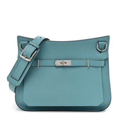 Hermes Swift Jypsiere 28 Bleu Saint Cyr 1 of 14