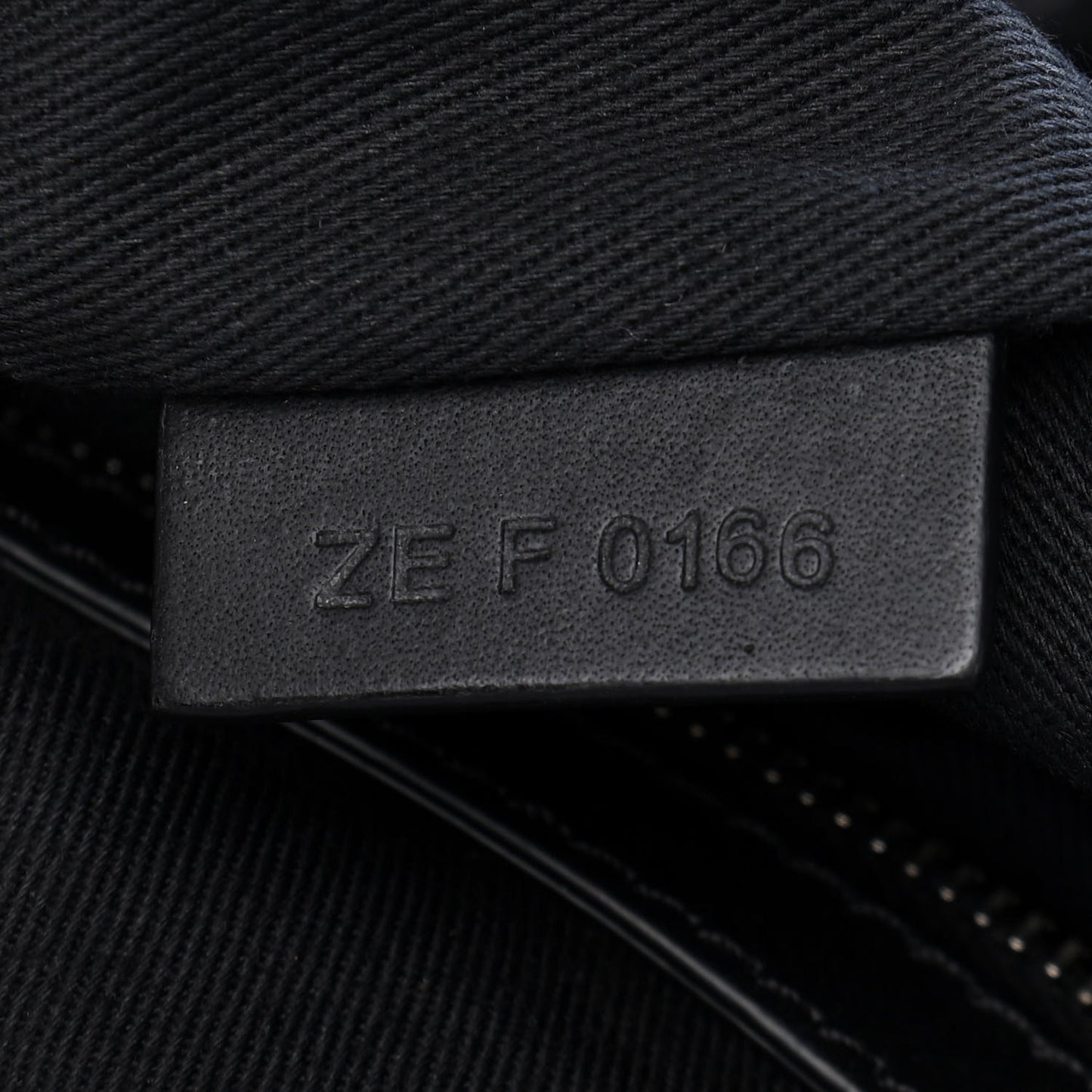 Calfskin Fringe Rider Backpack Black