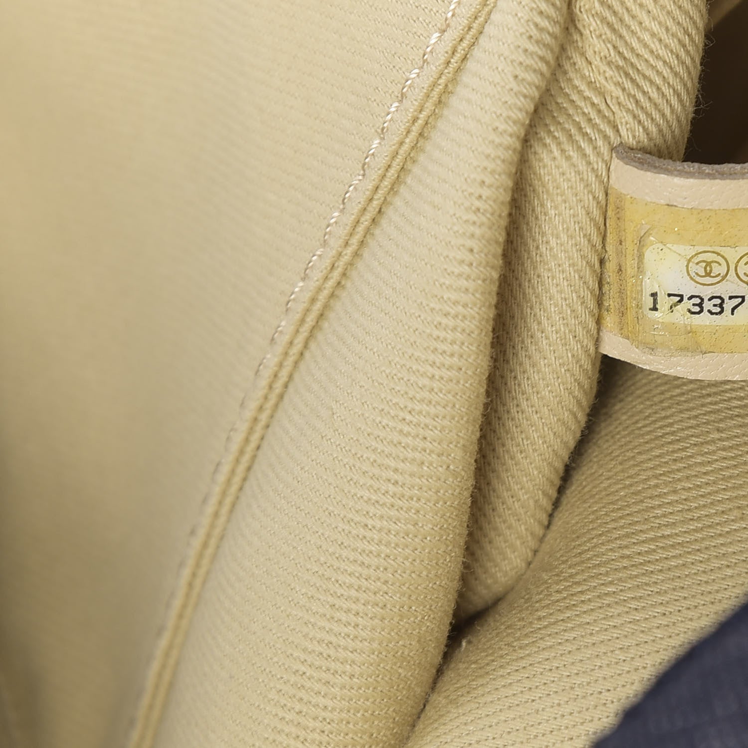 Chanel Denim Medium Deauville Tote Dark Blue 10 of 11