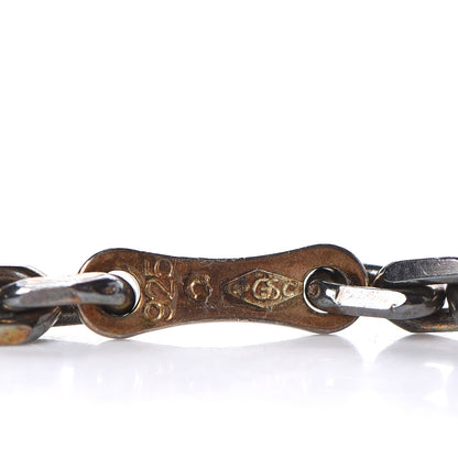 Hermes Chevre Mysore Lucky Clover Key Chain Bag Charm Vert Anis Orange 3 of 5