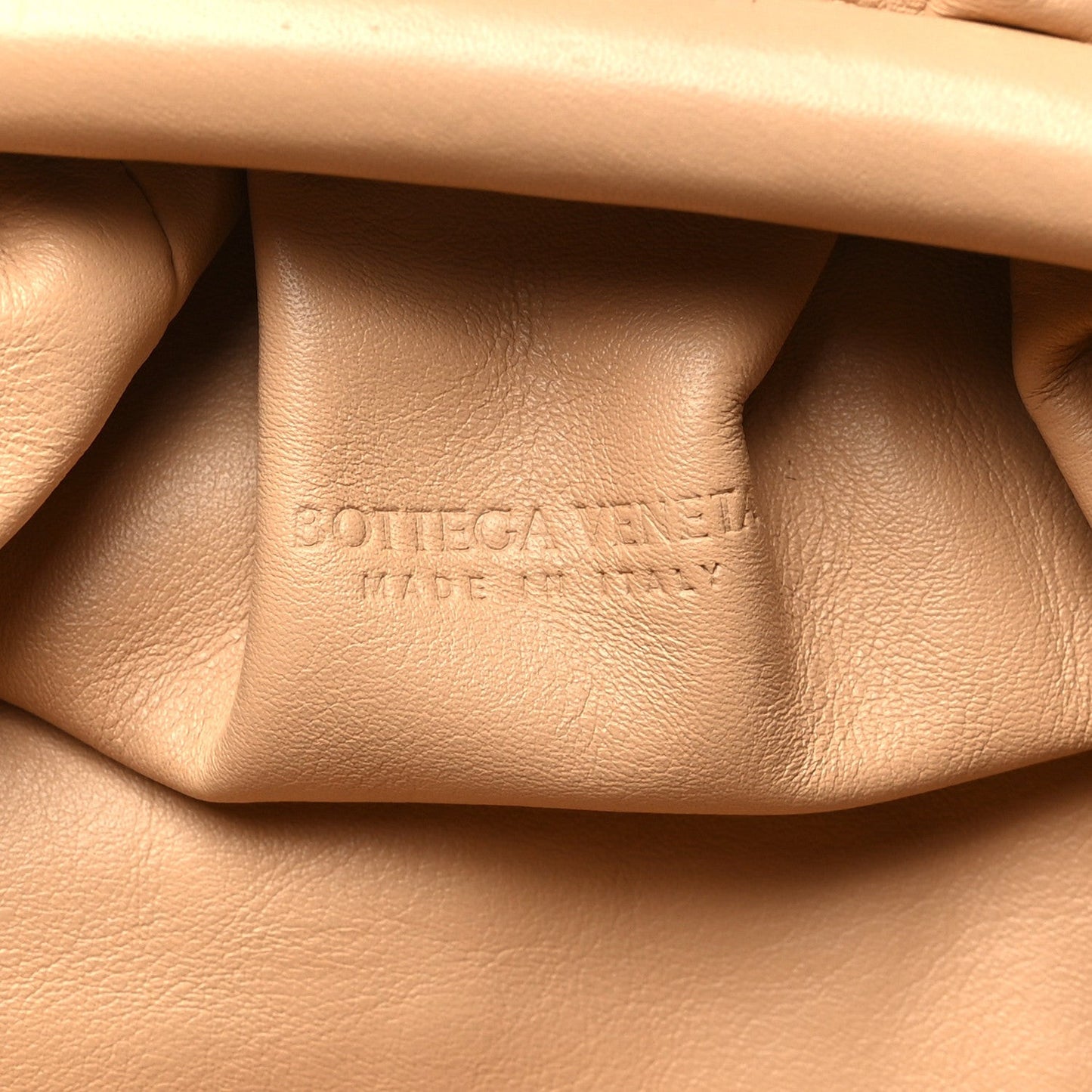 Butter Calfskin The Mini Pouch Almond
