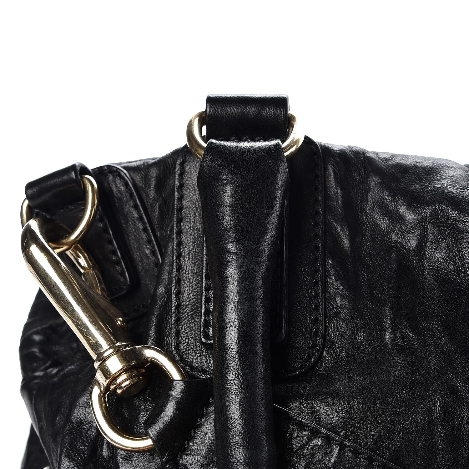 Givenchy Tumbled Sheepskin Medium Pandora Black 9 of 14