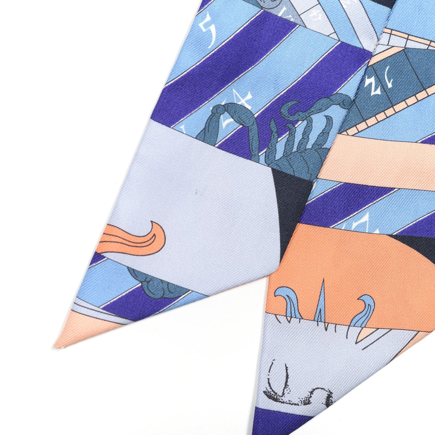 Silk Astrologie Nouvelle Twilly Ultraviolet Bleu Corail