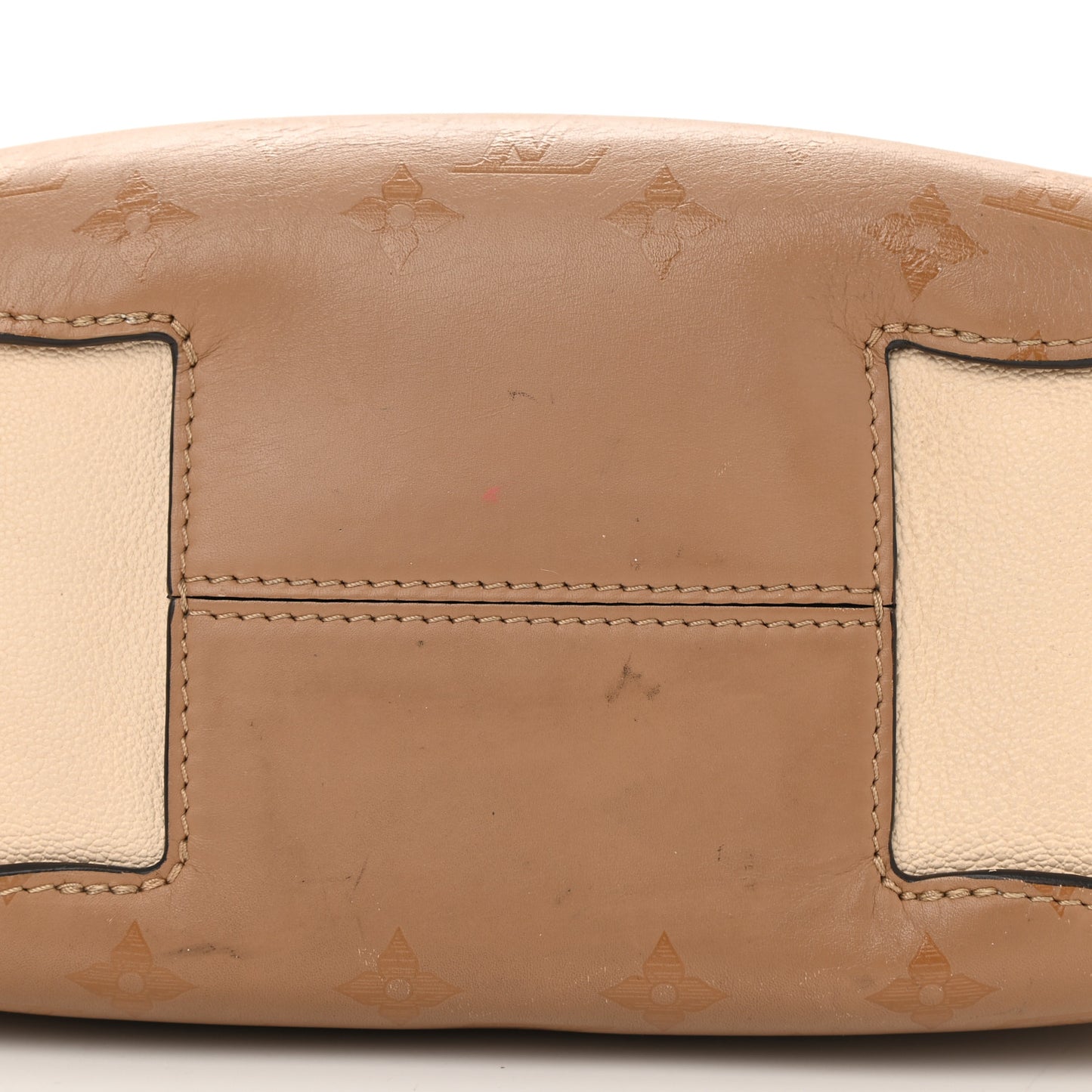 Cuir Plume Cuir Ecume Very Hobo Sesame Creme