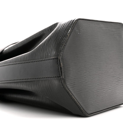 Louis Vuitton Epi Sac D'epaule Black 8 of 16